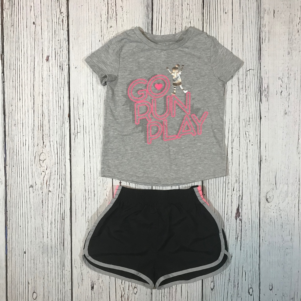 Girls Target  Active Short Set